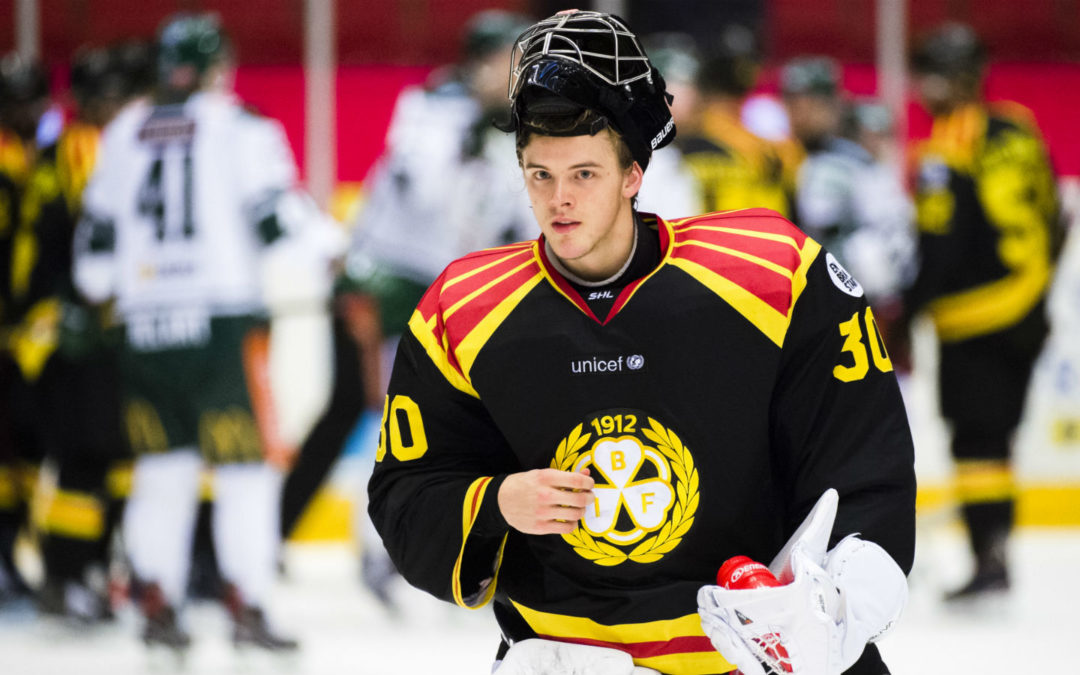 Ersson To Make Tre Kronor Debut